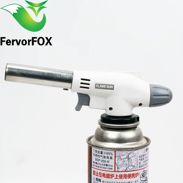 US $4.14 Hot 920 Metal Flame Gun Welding Gas Torch Lighter Heating Ignition Butane Portable Camping Welding 