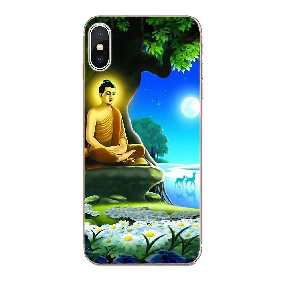 Diy Роскошный Высокий протектор на конце мягкий чехол для телефона Будда Apple iPhone 4 4S