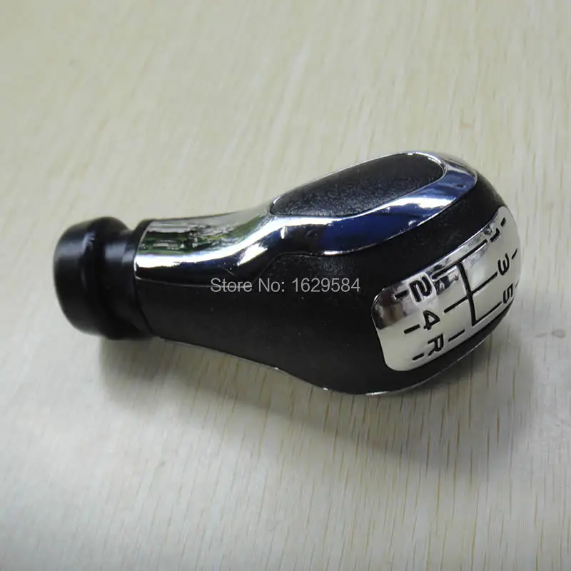 Black Chrome plated MT Gear Shift Knob For Citroen C3 C4 C5 XSARA Sega