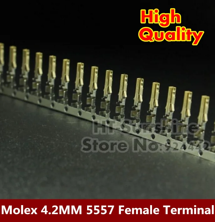 bilder für 5000 TEILE/LOS 4,2mm 5557 Computer anschlussklemmen weibliche nadel für 4 P 6 P 8 P 20 P 24 P männlich shell/Halb Gold überzog fuß bilder für 5000 TEILE/LOS 4,2mm 5557 Computer anschlussklemmen weibliche nadel für 4 P 6 P 8 P 20 P 24 P männlich shell/Halb Gold überzog fuß