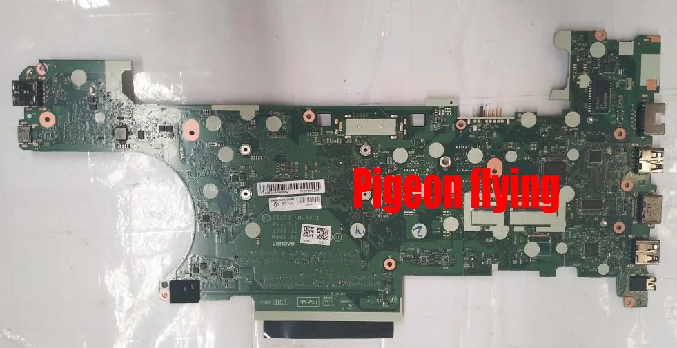 

NEW 20HD, 20HE for lenovo Thinkpad T470 laptop motherboard NM-A931 CPU:I7-7600U DDR4 2133MHz FRU 01HX668 01HX604 100%test