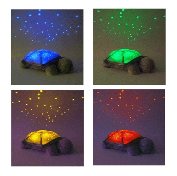 night light turtle projector lamp with music