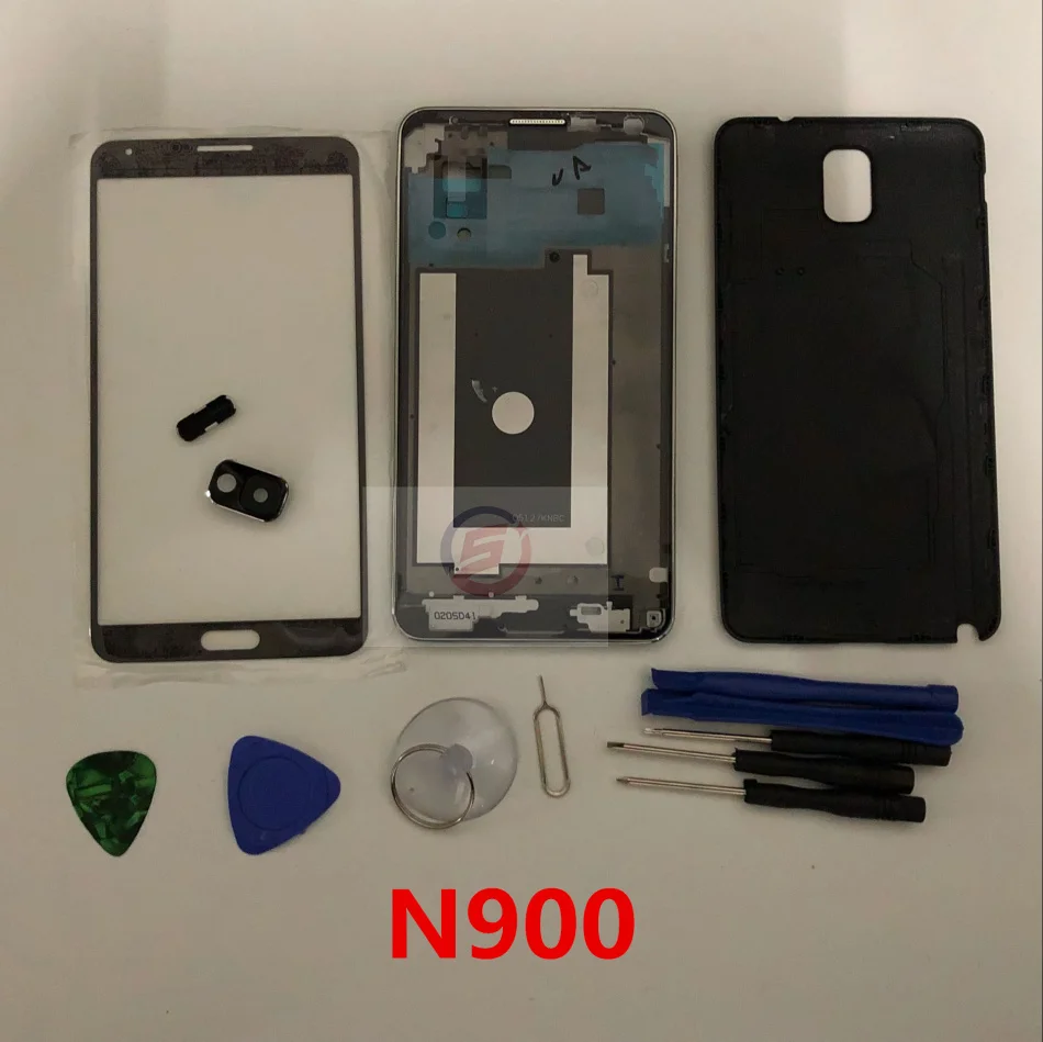 

Replacement Parts for samsung Galaxy Note3 N900 N9000 housing set Carcase case Note 3 Accessories+Tools