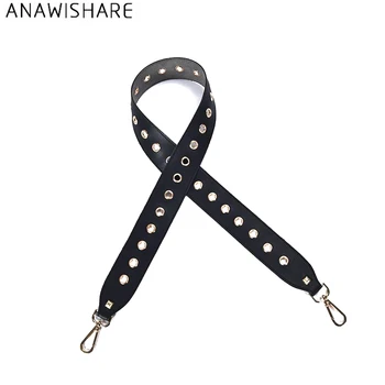 

ANAWISHARE Handbags Leather Strap Belts Shoulder Bag Strap Replacement Handbag Strap Accessory Bags Parts Adjustable Belt 100cm