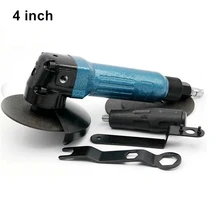 4 inches pneumatic angle grinder strength type industrial grade Taiwan air grinding tool air sanding polishing machine 100mm
