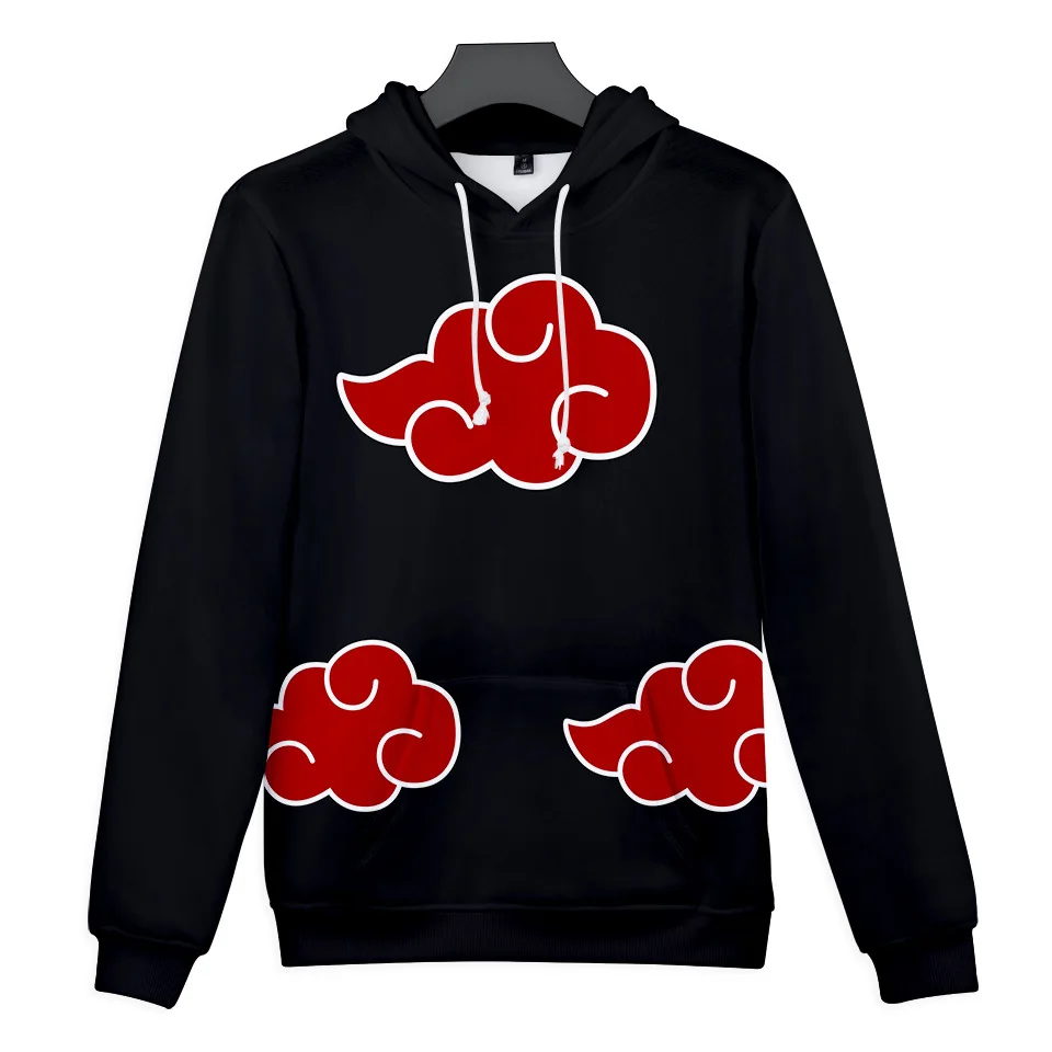 

Naruto Cosplay Hoodie Akatsuki Sweatshirt Anime Itachi Uchiha