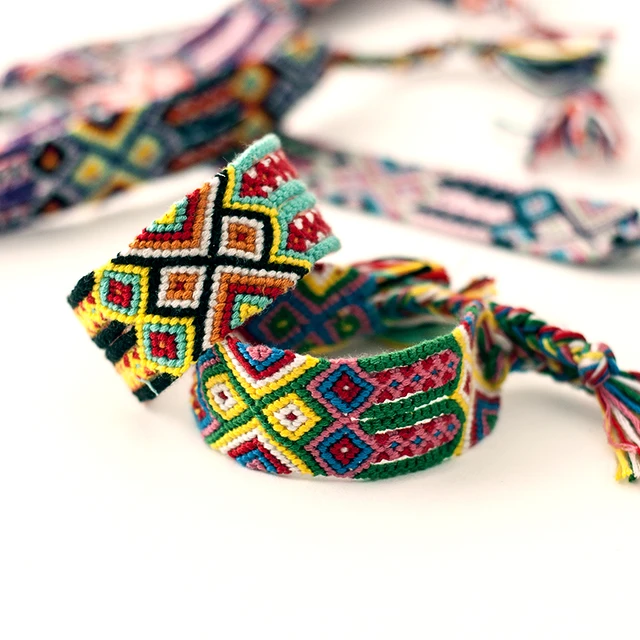 Free Shipping Fashion Jewelry Handmade Weave Rope String Cortton Free Shipping Fashion Jewelry Handmade Weave Rope String Cortton African Woven Bracelet Friendship Bracelets