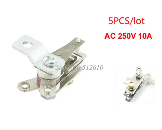 Rice Cooker AC 250V 10A Limit Thermostat Temperature Controller KSD101 5PCS Wholesale Discount | Бытовая техника