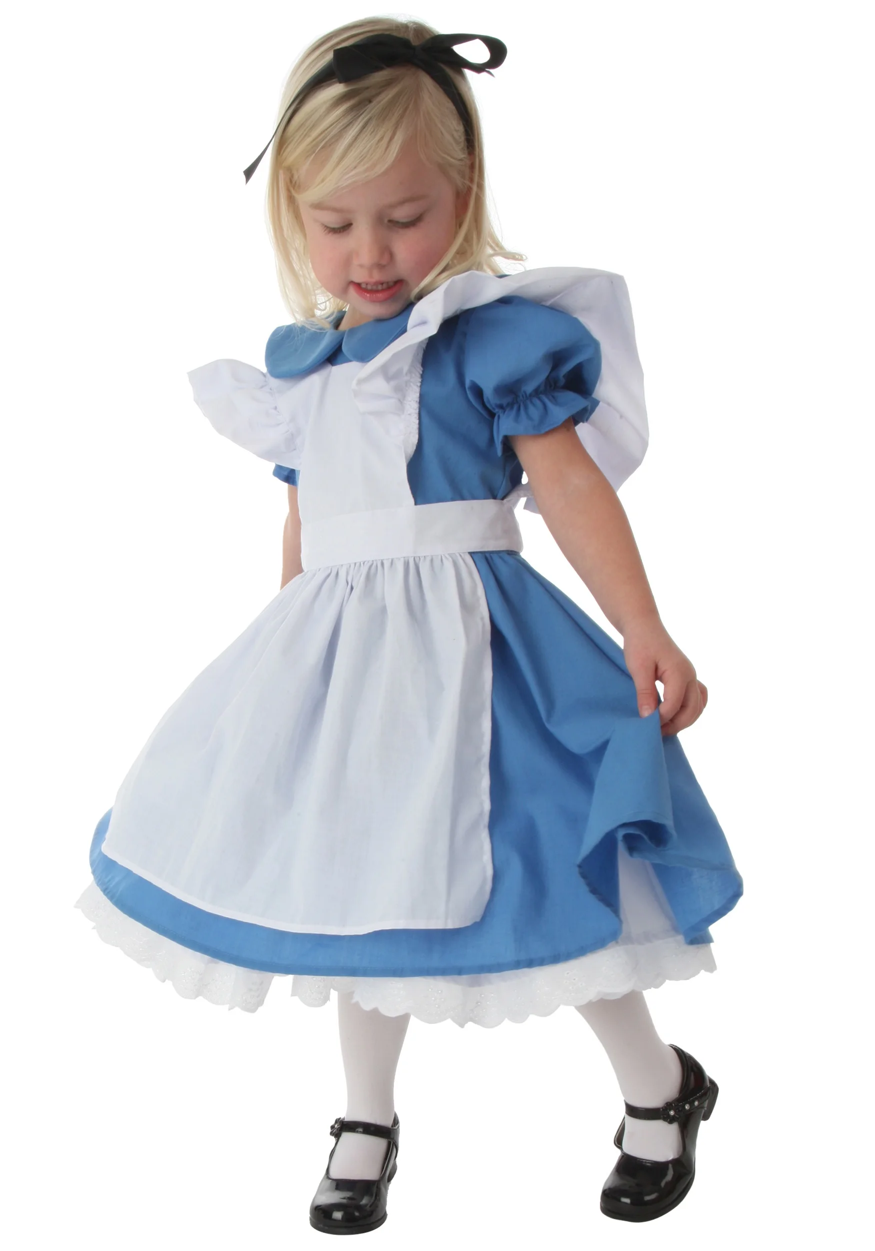 Girl Princess Party Costume Girls Fancy Blue Cinderella Princess Dress ...