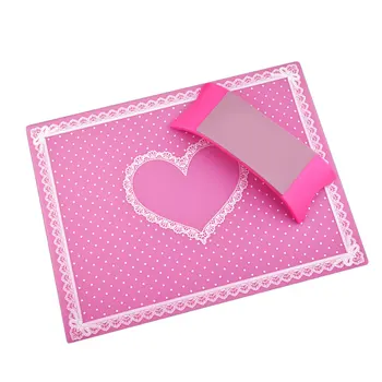 

TOP 1Set Nail Art Equipment 1pc Silicone Plastic Hand Holder Cushion Pillow and 1pc Foldable Washable Silicone Table Mat Pad