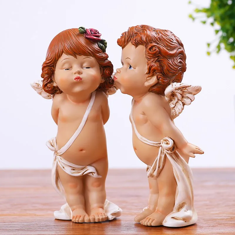 

New Angel Ornaments God of Love Figurine Wedding Gifts Cupid Sculpture