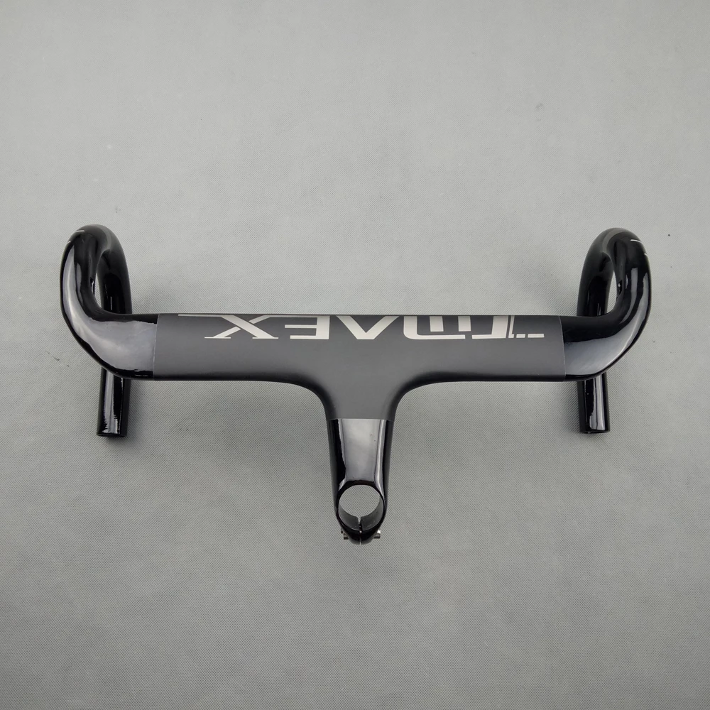 

Bicycle Handlebar Matte Carbon Fiber Bicycle Handlebar UD Road Bike Integral Bent Handle Bicycle Accessories Parts
