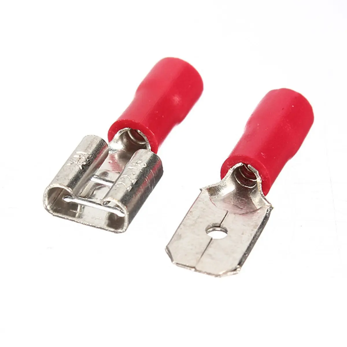 sortidas isolado spade bala anel conectores friso