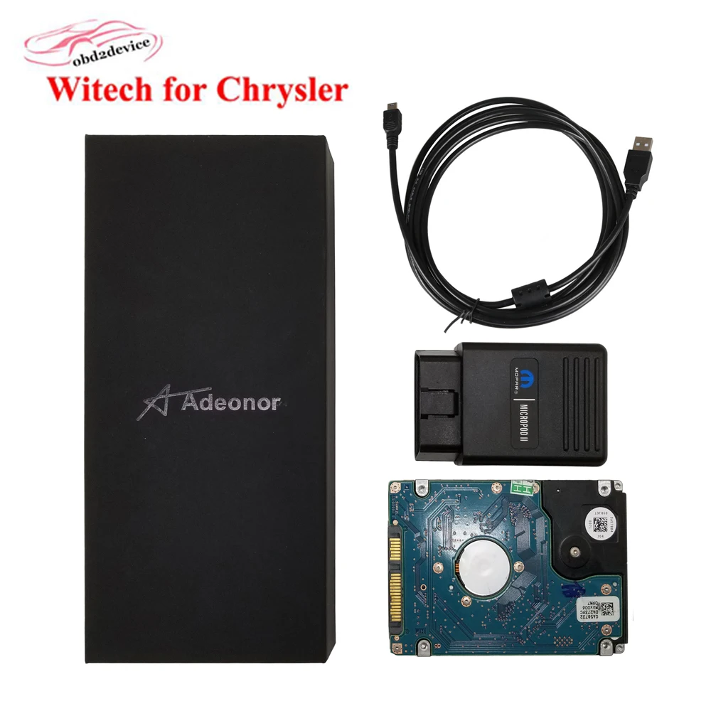 2018 WITech MicroPod 2 for Chrysler Car Scanner Auto Professional Programmer Diagnostic Tool with Software HDD with GIFT BOX 2018 WITech MicroPod 2 for Chrysler Car Scanner Auto Professional Programmer Diagnostic Tool with Software HDD with GIFT BOX