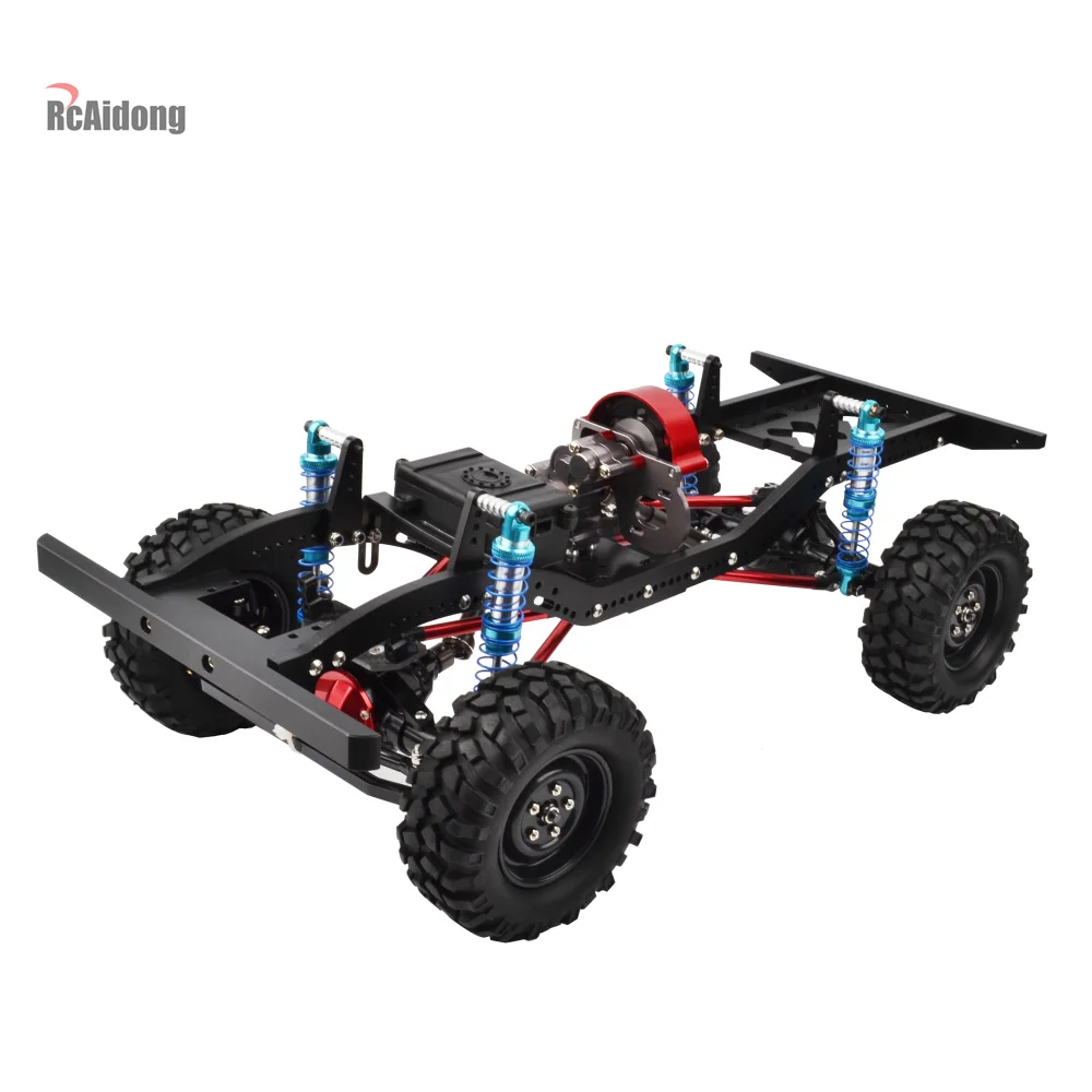 

1/10 RC Crawler Chassis Frame Kit Assembled for 1/10 SCX10 AXIAL ii Rock Crawler RC Car Frame