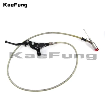 1200mm Hydraulic Clutch Lever Master Cylinder For 125-250cc Vertical Engine Offroad Motorcycle Pit Dirt Bike
1200mm Hydraulic Clutch Lever Master Cylinder For 125-250cc Vertical Engine Offroad Motorcycle Pit Dirt Bike