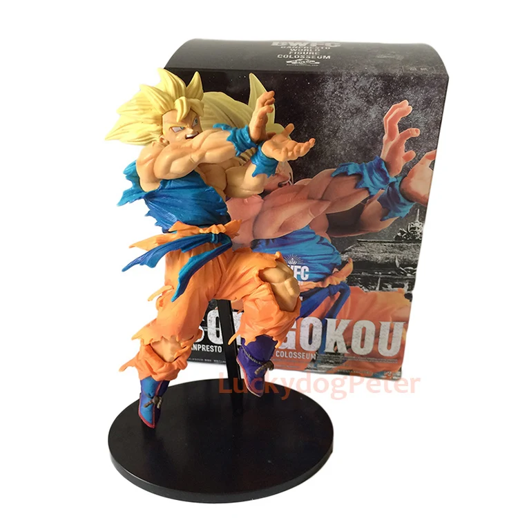 Новый комикс аниме Dragon Ball Z Super Saiyan Son Goku Gokou BWFC 18 см Фигурки игрушки | Игрушки и