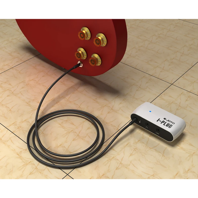 JOYO I PLUG усилитель для гитары карманный наушников мини подходит Iphone/Ipad/Android/Windows со