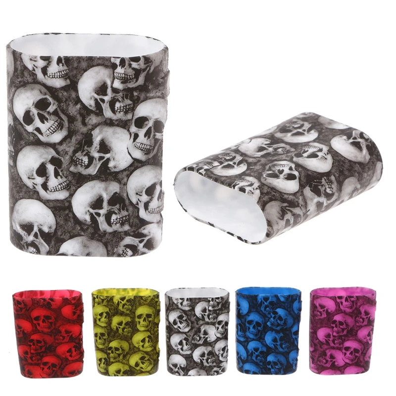 

Skull Pattern Silicone Sleeve Case Protective Skin Cover For Istick Pico 75W Box