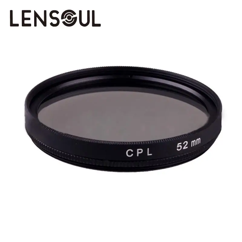 lensoul 52mm Circular Polarizing Lens (CPL ) Filter For Canon Nikon