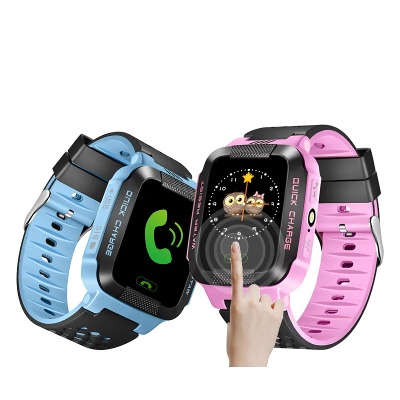2pcs/lot Y21 Q528 Kids Smart Watch 2G Touch Screen GSM GPRS GPS Located