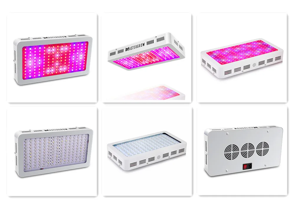 Полный спектр 300/600/800/900/1000/1200/1800/2000W LED Grow Light 410-730nm для комнатных растений и цветок парниковых расти палатку