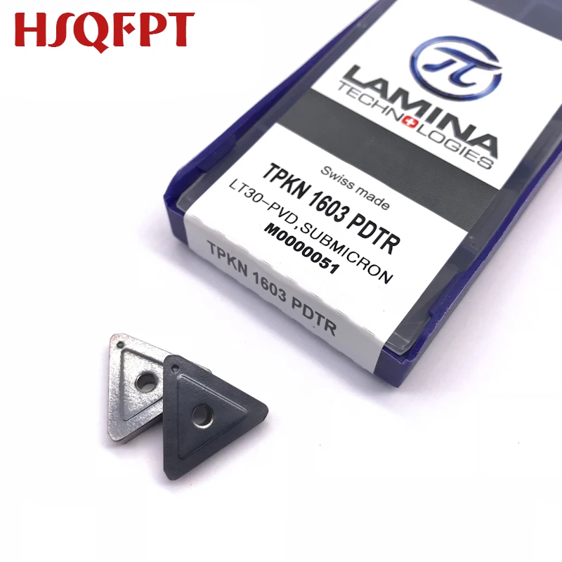 10pc TPKN1603PDTR LT30 Milling cutter Tools Slotting Shoulder Carbide