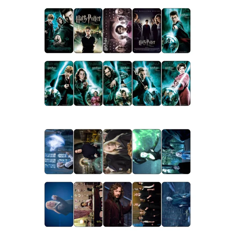 

1 PCS Harry Potter and Order of the Phoenix Movie Theme Poster Cute Sticker Post It Bullet Journal Stickers Scrapbooking