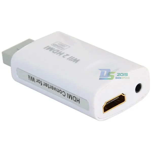 

White Wii to HDMI Wii2HDMI 1080P Adapter Converter + 3.5mm Vedio Audio Box