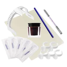 Microblading Перманентный 3D Макияж игла для татуировки бровей ручка пигмент набор X8142 5Up