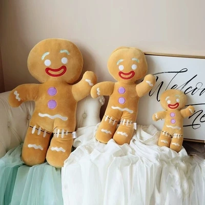 large plush gingerbread man