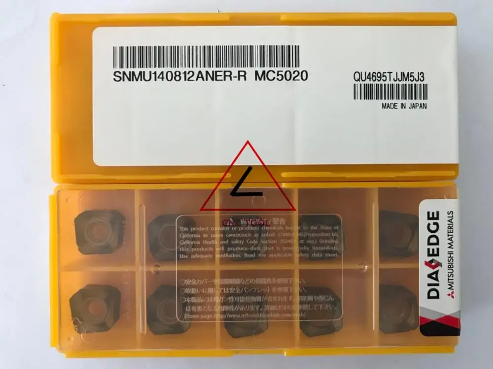 

SNMU140812ANER-R MC5020 10pcs original milling insert DIAEDGE