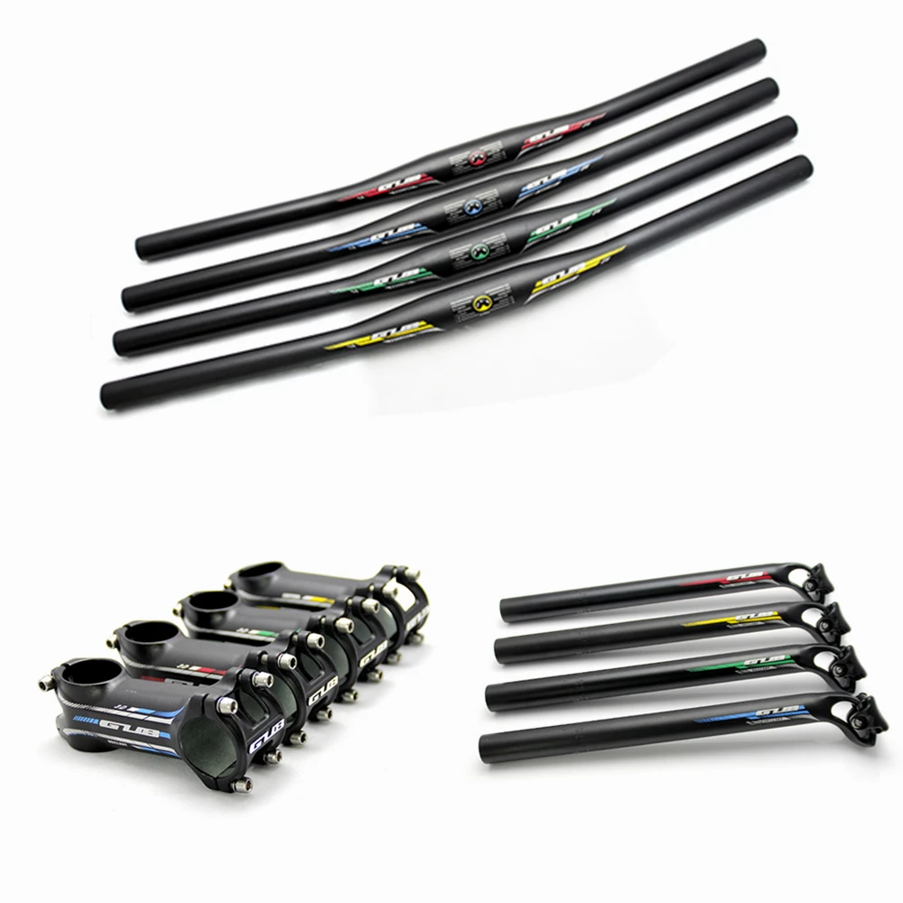 

GUB VAILLANT aluminum alloy handlebar set mtb bike handlebar + seatpost + stem bike parts