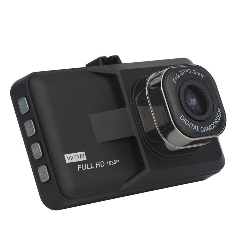 Камера автомобиля HD 1080 P двойной объектив DVR Автомобильный видеорегистратор