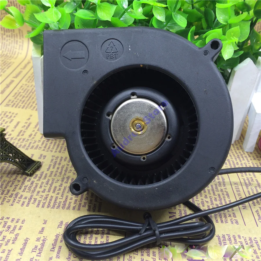 9733 проекционный турбинный вентилятор DC12V USB BFB1012VH 1.80A бесшумный бесщеточный