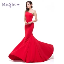Sexy One shoulder Red Long Evening Dresses 2016 Elegant Floor Length Mermaid Evening Dress Formal Party Dress Robe De Soiree grace karin evening dresses long one shoulder floor length chiffon formal prom dress gowns robe de soiree longue 2018