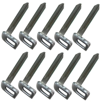 

KEYECU 10 Pcs/lot New Replacement Uncut Emergency Insert Small Blade for Kia Forte Sportage Soul