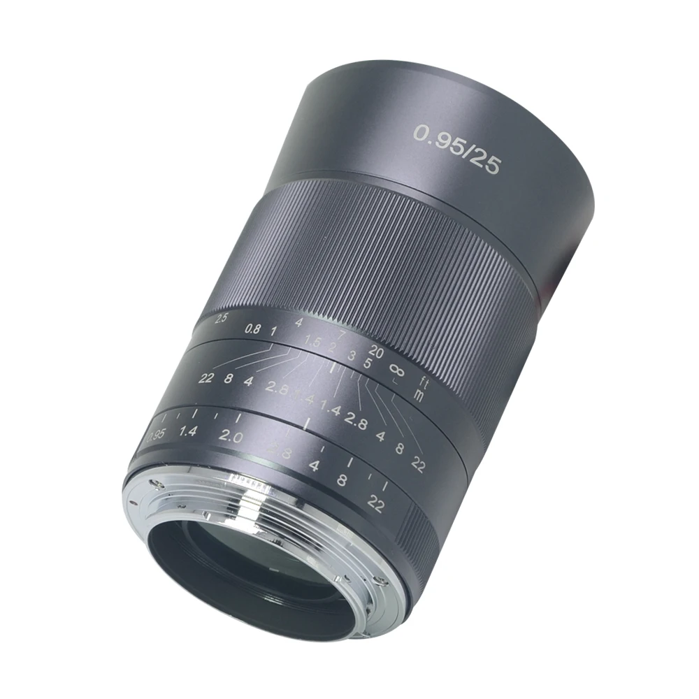 Mcoplus 25 мм F0.95 супер Большая диафрагма ручной фокус объектив APS C для Fuji X mount/для Sony E