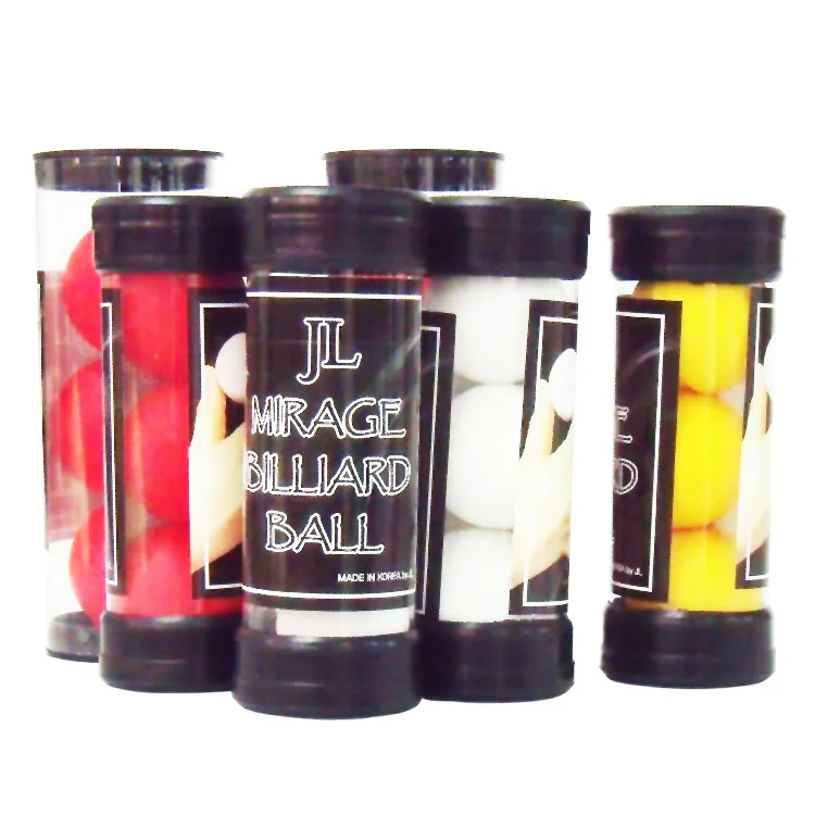 

Free shipping one ball to four from South Korea mirage billiard ball magic tricks magic props for white balls medium size