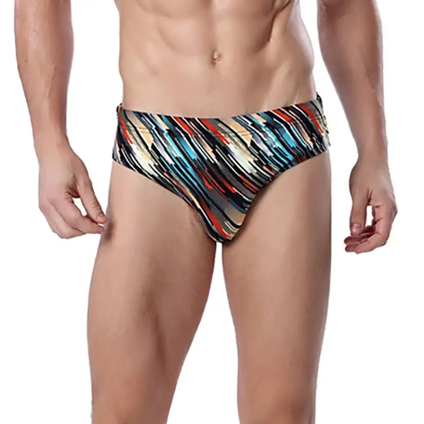

Swimming Shorts For Men Sexy Swimsuit Briefs Running Pocket Beach Shorts swimwear Underpants maillot de bain DropShip