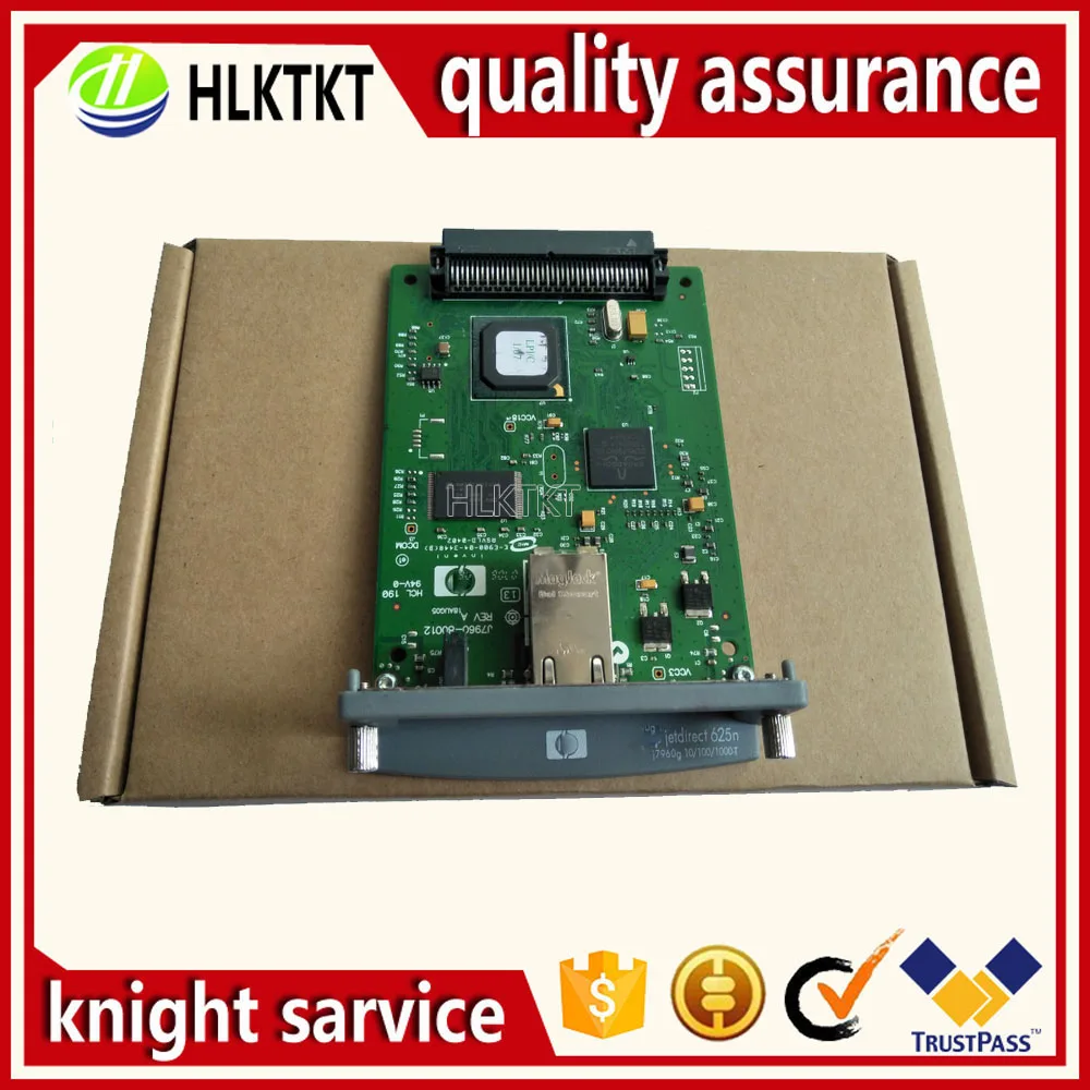 Per Hp Jetdirect 625N 630N 635N Ethernet Scheda Di Rete Del Server Di Stampa Interno Per Il 1050 1055 5000 500 510 800 5025 5035 5550