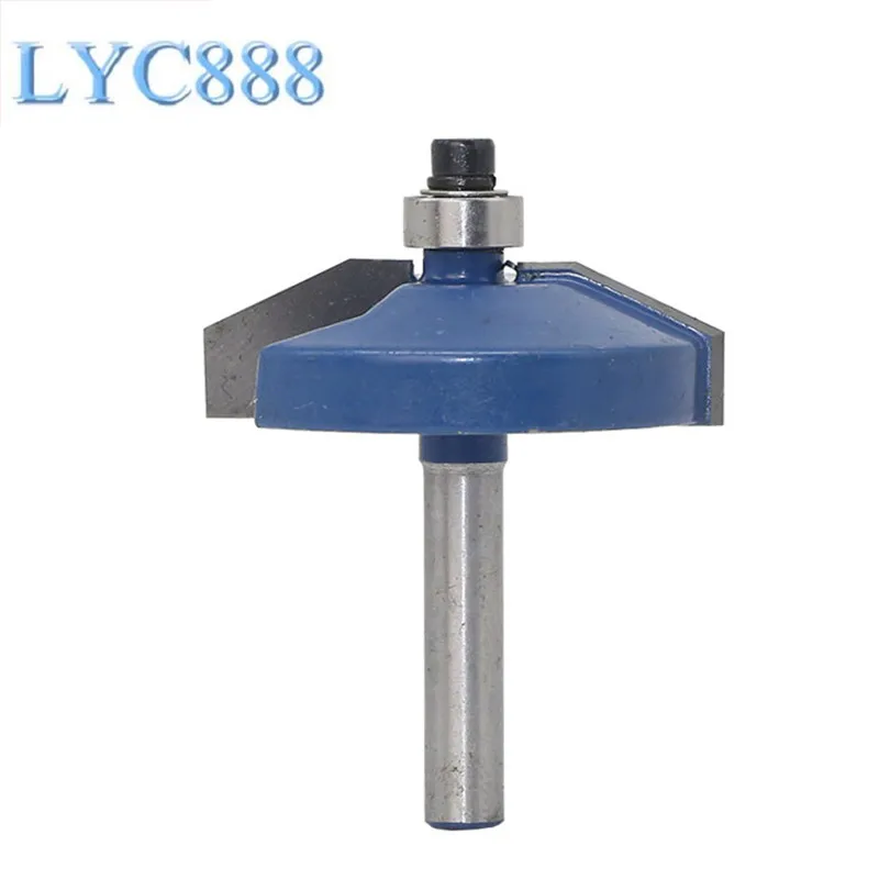 1Pc 6.35mm Shank 15 Degree Chamfer Raised Panel Ogee Router Bit Woodworking Milling Cutter Trimming Machine Engraving Cutters |