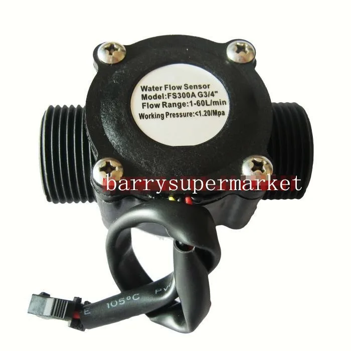 Water Flow Meter Hall Flow Sensor Flowmeter Pool Float Switch Indicator