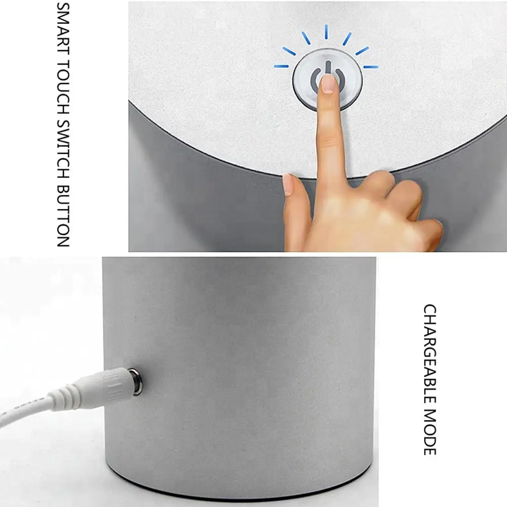 LED Table Lamp Modern Restaurant Dinner Light USB Rechargeable Creative Lighting Decor For Bar Hotel Dinning Room Waterproof 4 LED Table Lamp Modern Restaurant Dinner Light USB Rechargeable Creative Lighting Decor For Bar Hotel Dinning Room Waterproof 4