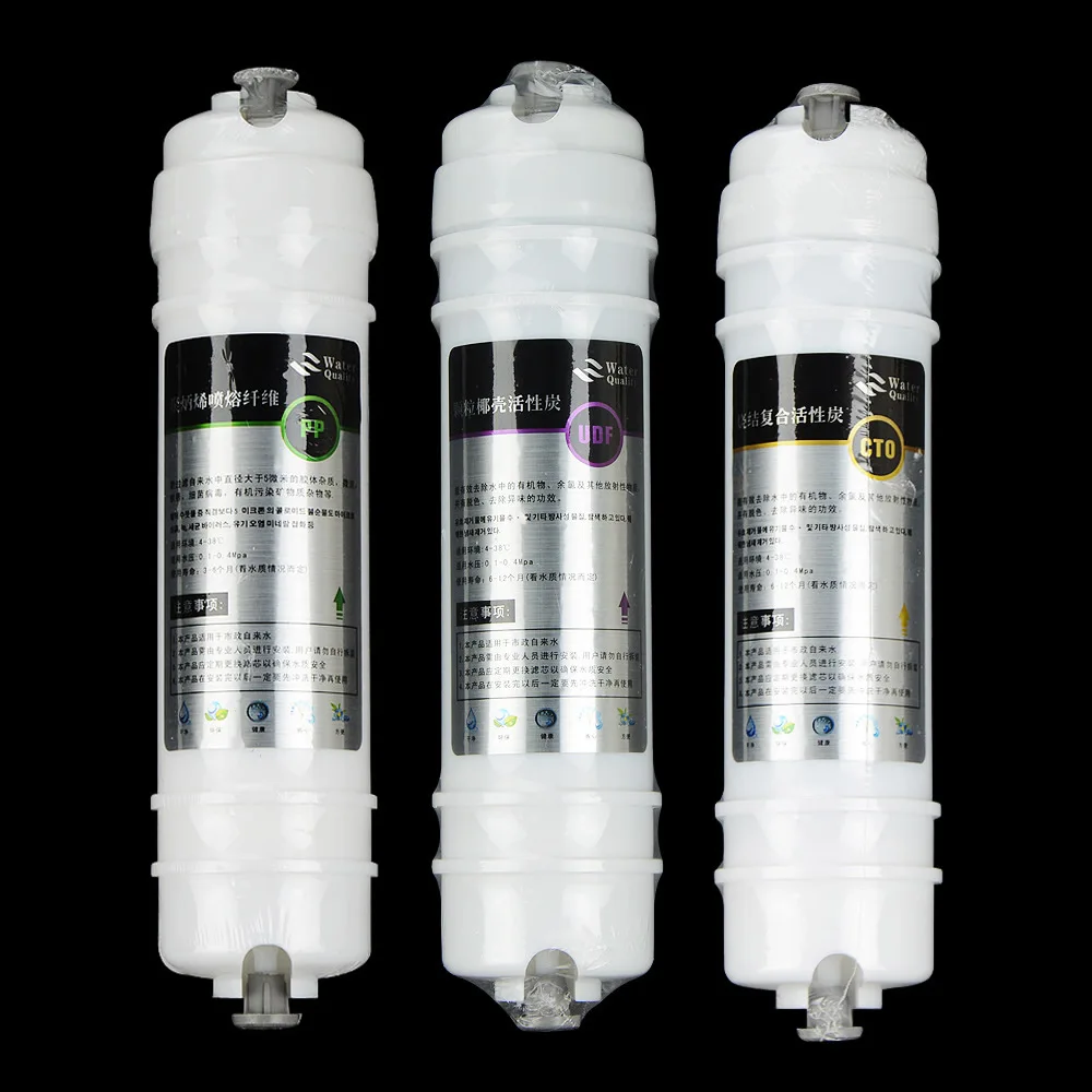 Очиститель воды 3 этап 10 "фильтра PP UDF CTO с быстрого подключения ультрафильтрации Системы фильтры для воды для бытовых