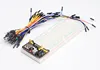 3.3V/5V MB102 Breadboard power module+MB-102 830 points Solderless Prototype Bread board kit +65 Flexible jumper wires ► Photo 1/2