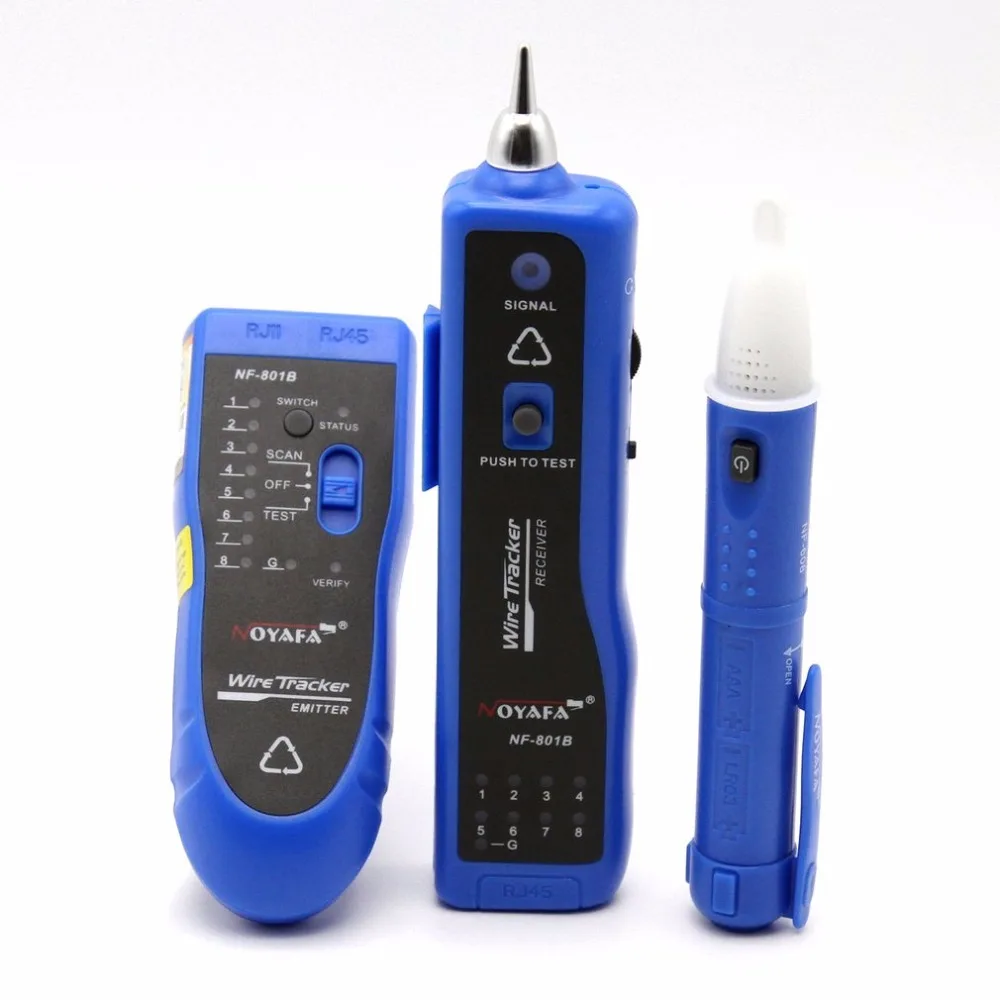 

Network Repair Tool Kit With Wire Stripper Wire Tracker Krone Punch Down Tool Crimping Tool Maintenance Tool Set