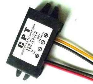 

12V to 3.7V 3A 15W Waterproof Car Power Supply DC Buck Converter Stepdown for RV(DCCON-C3.7)