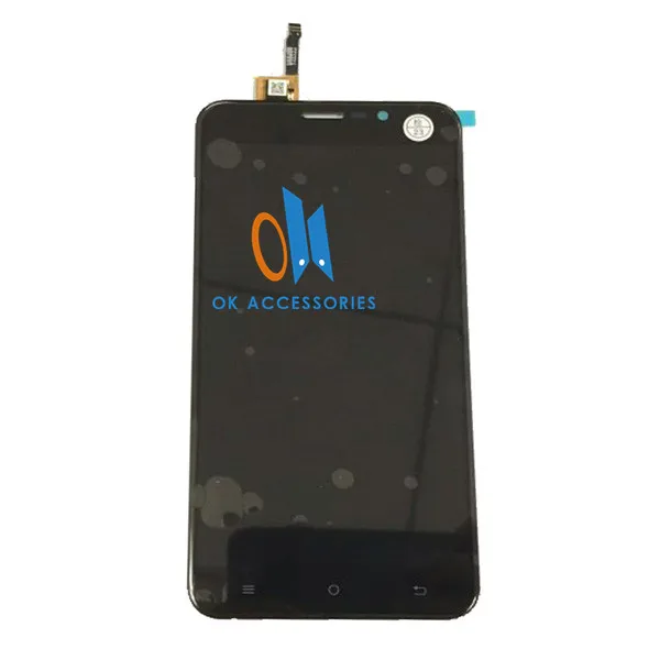 Najtaniej Czarny biały złoty kolor 5.5 Cal do wyświetlacza LCD cubot dinozaur z montaż digitizera ekranu dotykowego z taśmą narzędziową