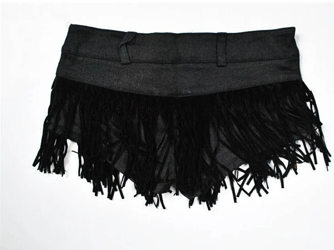 Quality best Charming Lady Fashion Unique Chic Fringe Tassel Shorts Hot simWD360 | Женская одежда